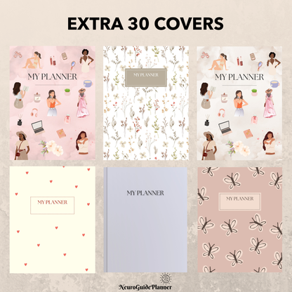 ADHD Digital Planner (2026) Undated For iPad & GoodNotes