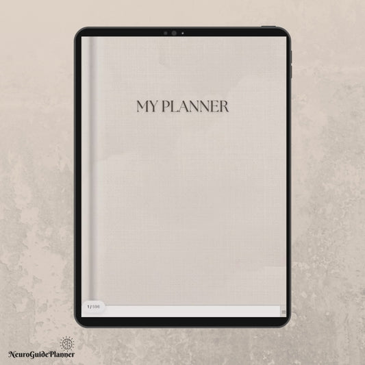 ADHD Digital Planner (2026) Undated For iPad & GoodNotes